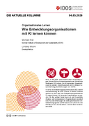 Wie Entwicklungsorganisationen mit KI lernen können