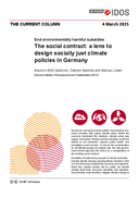 The social contract: a lens to design socially just climate policies in Germany