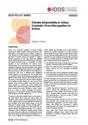 Climate (im)mobility in urban contexts: from recognition to action