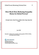 How much does reducing inequality matter for global poverty?