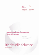 Paradigmenwechsel im öffentlichen Beschaffungswesen
