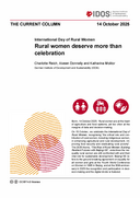 Rural women deserve more than celebration