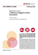 In Memory of Egypt’s Failed Revolution