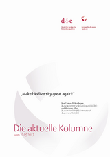 Cover: Die aktuelle Kolumne