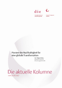 Pioniere der Nachhaltigkeit für eine globale Transformation