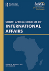 Cover: South African Journal of International Affairs