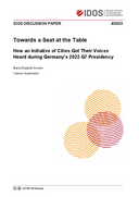 Towards a seat at the table: how an initiative of cities got their voices heard during Germany’s 2022 G7 presidency