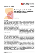 Shrinking spaces in the Middle East and North Africa: supporting resilience of civil society