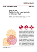 Politik für eine regel-basierte multipolare Welt