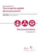 Time is ripe for a global democracy summit