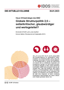 Globale Strukturpolitik 2.0 – selbstkritischer, glaubwürdiger und wertegeleitet?