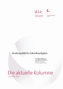 Strukturpolitik für Zukunftsaufgaben