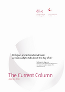 Refugees and international trade: are we ready to talk about the day after?