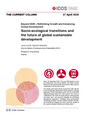 Socio-ecological transitions and the future of global sustainable development