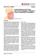 Critical minerals in EU trade discourse: navigating a trilemma in times of geopolitical competition 