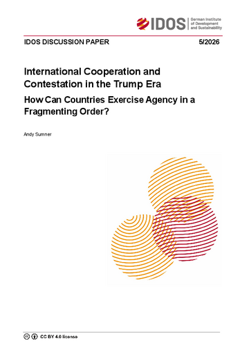 International cooperation and contestation in the Trump Era: how can countries exercise agency in a fragmenting order?