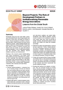 Beyond projects: the role of development partners in institutionalising renewable energy innovations: lessons from the Global South