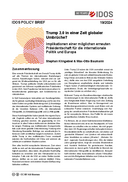 Trump 2.0 in einer Zeit globaler Umbrüche? Implikationen einer möglichen erneuten Präsidentschaft für die internationale Politik und Europa