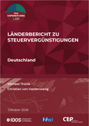 Länderbericht zu Steuervergünstigungen: Deutschland