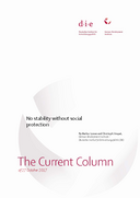 No stability without social protection