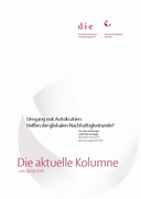 Umgang mit Autokratien: Helfen die globalen Nachhaltigkeitsziele?