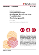 Ansätze zur Umsetzung einer Feministischen Entwicklungspolitik 