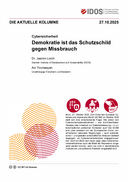 Demokratie ist das Schutzschild gegen Missbrauch
