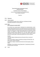Cover: Programme PDF for the workshop