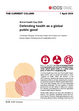 Cover: The Current Column of 7 April 2026 "Defending health as a global public good" by Christoph Strupat, Srinivasa Srigiri and Paula von Haaren.