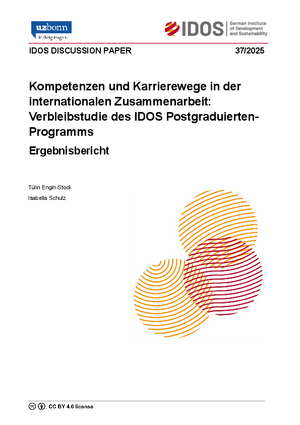IDOS Discussion Paper Cover