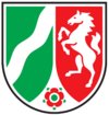 Wappen des Bundeslandes Nordrhein-Westfalen