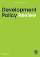 Cover: Development Policy Review