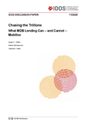 Chasing the trillions: what MDB lending can - and cannot - mobilise