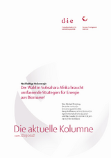 Cover: Die aktuelle Kolumne