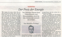 Der Preis der Energie