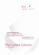 How cooperating for the 2030 Agenda can succeed