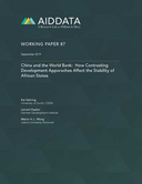 China and the World Bank: how contrasting development approaches affect the stability of African states