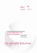 So kann Kooperation für die Agenda 2030 gelingen