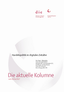 Handelspolitik im digitalen Zeitalter 