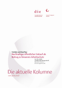Nachhaltiger öffentlicher Einkauf als Beitrag zu besserem Arbeitsschutz