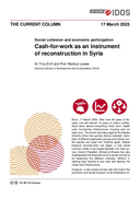 Cash-for-work as an instrument of reconstruction in Syria