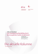 Die Unterstützung Nordafrikas durch die europäischen Länder ist inkohärent