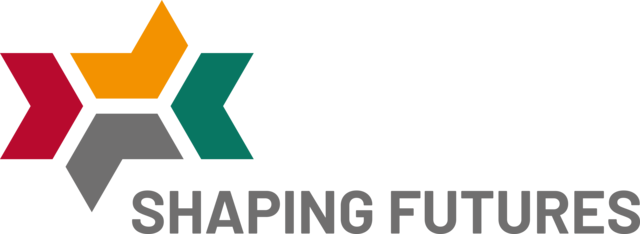 Logo: The Shaping Futures: African-European Network on Development and Sustainability Academy (Shaping Futures Academy), formerly known as the BMZ African-German Leadership Academy (African Academy) is a dialogue and training programme targeted at early to mid-career professionals from participating African, (Côte d’Ivoire, Ethiopia, Ghana, Kenya, Morocco, Senegal, Tunisia, Togo, and Zambia) and European (EU, EEA, and UK) countries.