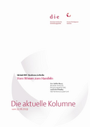 Vom Wissen zum Handeln