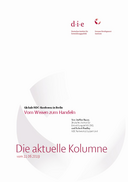 Vom Wissen zum Handeln