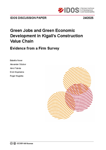 Cover IDOS Discussion Paper