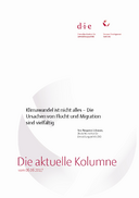 Klimawandel ist nicht alles – Die Ursachen von Flucht und Migration sind vielfältig