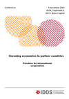 Cover:  Greening economies in partner countries. Priorities for international cooperation
