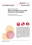 Why civil society is not a magic bullet but is still important