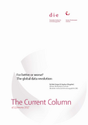 For better or worse? The global data revolution